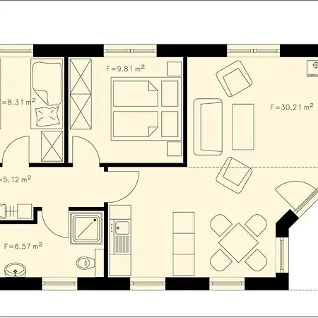 Strandhus - House 2 דירה Sellin (Rugen)